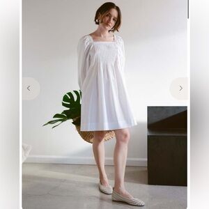 NWT Darling white cotton Ivy dress size XS